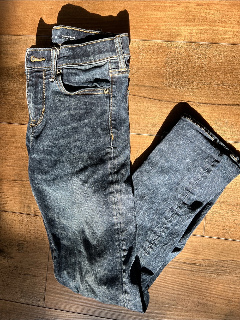Old Navy Kids Blue Karate Slim Jeans